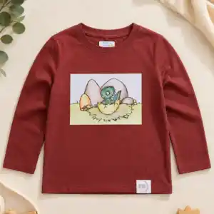 Camisola Manga Comprida "O Nascimento do Dino"