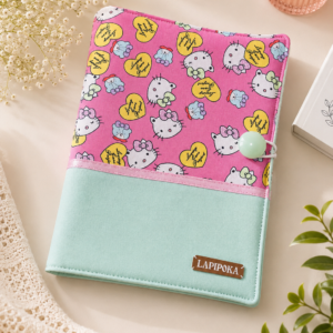 capa para livros ou agenda Hello kitty
