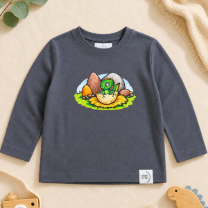 Camisola Manga Comprida "Baby Dino Adventure"
