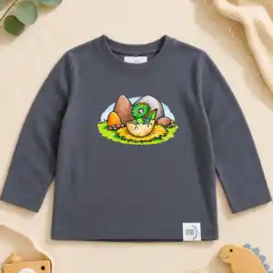Camisola Manga Comprida "Baby Dino Adventure"