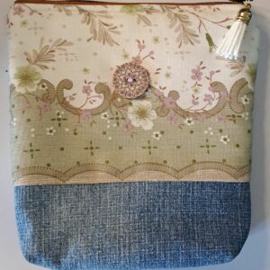 Necessaire Padrão Vintage