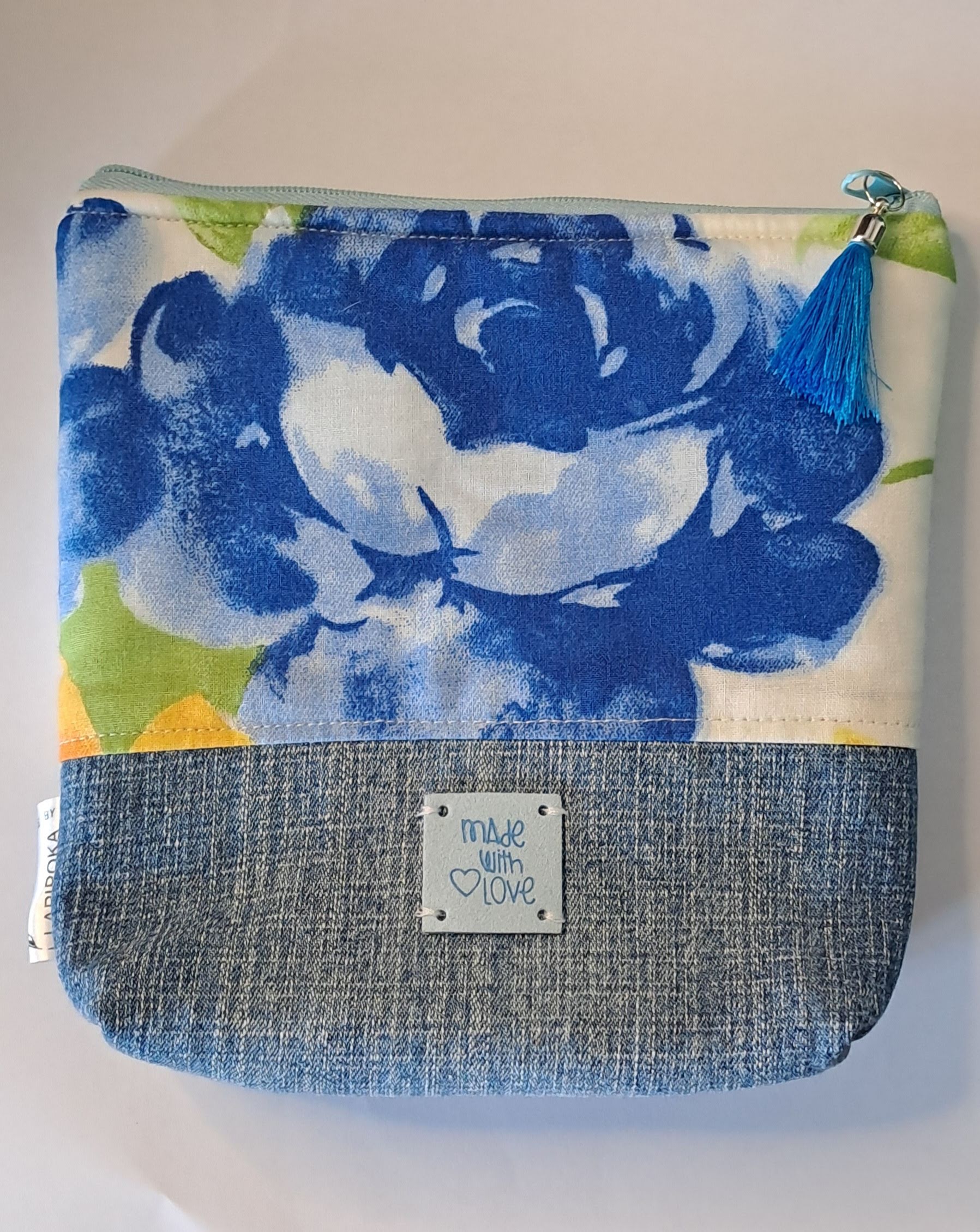 Necessaire Flores Azuis